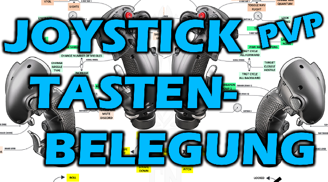 Neun Schritte zur besten Buttonbelegung für den Joystick