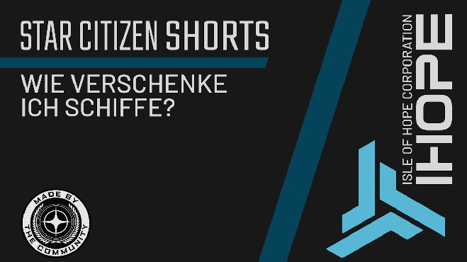 Wie kann ich Schiffe/Items verschenken?